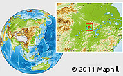 Physical Location Map of Echeng