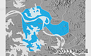 Political Map of Echeng, desaturated