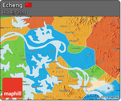 Political Map of Echeng