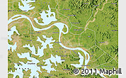 Satellite Map of Echeng