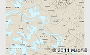 Shaded Relief Map of Echeng