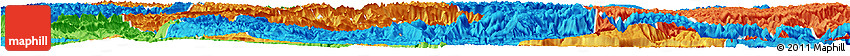 Political Horizon Map of Enshi