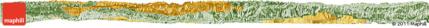 Savanna Style Horizon Map of Enshi