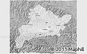 Gray 3D Map of Fangxian