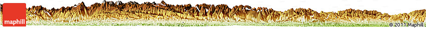 Physical Horizon Map of Fangxian