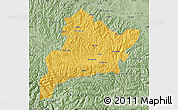 Savanna Style Map of Fangxian