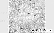 Silver Style Map of Fangxian