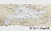 Classic Style Panoramic Map of Fangxian
