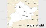 Classic Style Simple Map of Fangxian