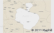 Classic Style 3D Map of Gong An