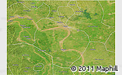 Satellite 3D Map of Gong An