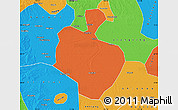 Political Map of Gong An