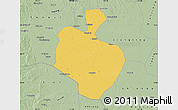 Savanna Style Map of Gong An