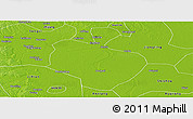 Physical Panoramic Map of Gong An