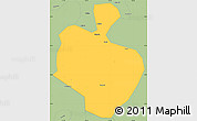 Savanna Style Simple Map of Gong An