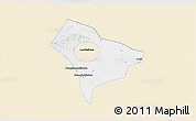 Classic Style 3D Map of Guanghua, single color outside