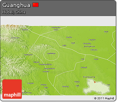Physical 3D Map of Guanghua