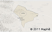Shaded Relief 3D Map of Guanghua, lighten