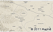 Shaded Relief 3D Map of Guanghua
