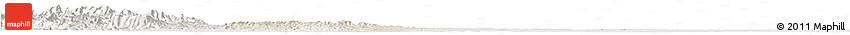 Shaded Relief Horizon Map of Guanghua, lighten Shaded Relief Horizon Map of Guanghua, lighten