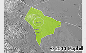 Physical Map of Guanghua, desaturated