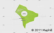 Physical Map of Guanghua, single color outside