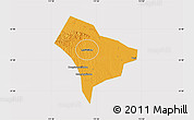 Political Map of Guanghua, cropped outside