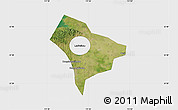 Satellite Map of Guanghua, single color outside
