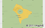 Savanna Style Map of Guanghua, single color outside