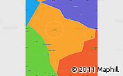 Political Simple Map of Guanghua