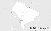 Silver Style Simple Map of Guanghua