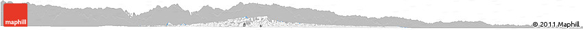 Gray Horizon Map of Gucheng, single color outside