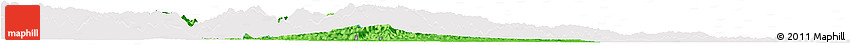 Political Horizon Map of Gucheng, single color outside