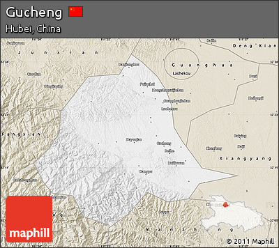Classic Style Map of Gucheng