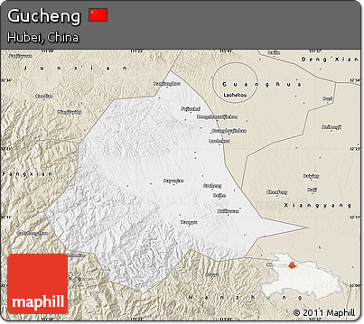 Classic Style Map of Gucheng
