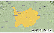 Savanna Style 3D Map of Hanchuan