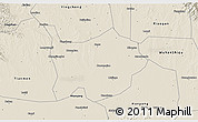 Shaded Relief 3D Map of Hanchuan