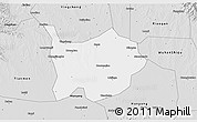 Silver Style 3D Map of Hanchuan