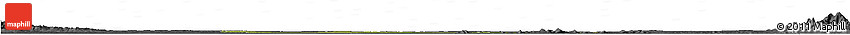 Satellite Horizon Map of Hanchuan, darken, desaturated