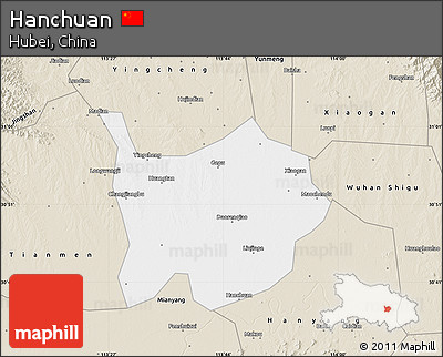 Classic Style Map of Hanchuan
