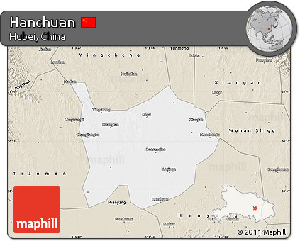Classic Style Map of Hanchuan