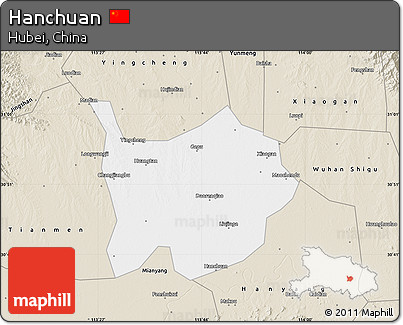 Classic Style Map of Hanchuan
