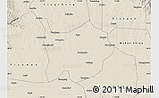 Shaded Relief Map of Hanchuan