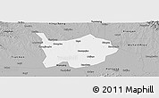 Gray Panoramic Map of Hanchuan