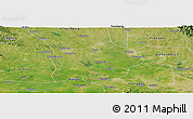 Satellite Panoramic Map of Hanchuan