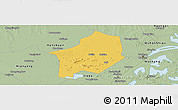 Savanna Style Panoramic Map of Hanyang