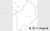 Blank Simple Map of Hanyang