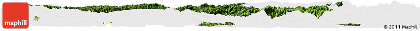Satellite Horizon Map of Hefeng, cropped outside