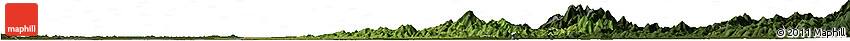 Satellite Horizon Map of Huanggang, darken