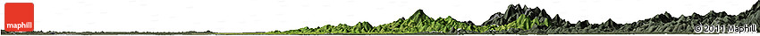 Satellite Horizon Map of Huanggang, darken, semi-desaturated